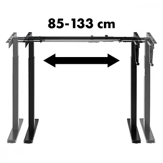 Maclean Biurko z regulacją wysokości, 60kg MC-790NB