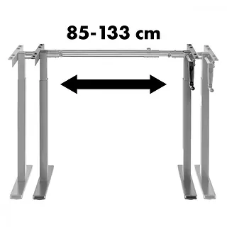 Maclean Biurko z regulacją wysokości MC-790NG  max 60kg Szare