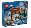 LEGO Klocki City 60417 Policyjna motorówka i kryjówka złodziejaszków