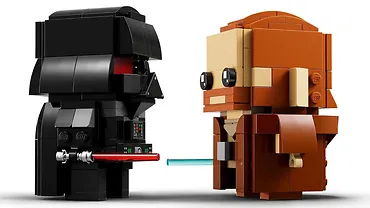 LEGO Klocki BrickHeadz 40547 Obi-Wan Kenobi i Darth Vader