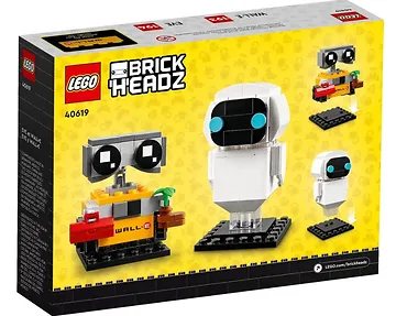 LEGO Klocki BrickHeadz 40619 EWA i WALL-E