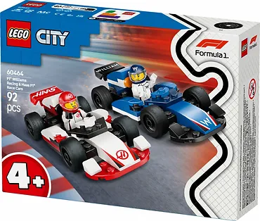 LEGO Klocki City 60464 F1 Bolidy Williams Racing i Haas F1