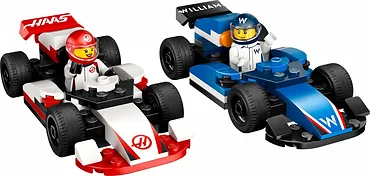 LEGO Klocki City 60464 F1 Bolidy Williams Racing i Haas F1