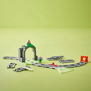 LEGO Klocki DUPLO 10425 Tunel i tory kolejowe - zestaw rozszerzający