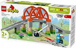 LEGO Klocki DUPLO 10426 Most i tory kolejowe - zestaw rozszerzający