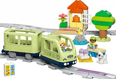 LEGO Klocki DUPLO 10427 Przygoda z interaktywnym pociągiem