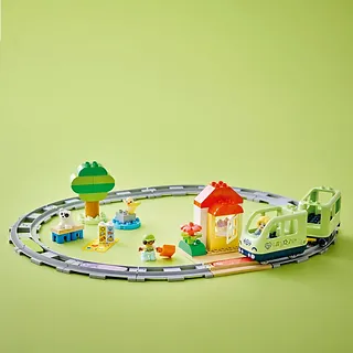 LEGO Klocki DUPLO 10427 Przygoda z interaktywnym pociągiem