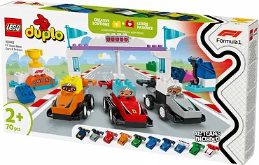 LEGO Klocki DUPLO 10445 Bolidy i kierowcy F1