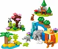 LEGO Klocki DUPLO 10446 Rodziny dzikich zwierząt 3 w 1