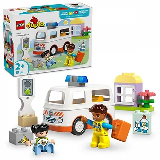 LEGO Klocki DUPLO 10447 Karetka z kierowcą