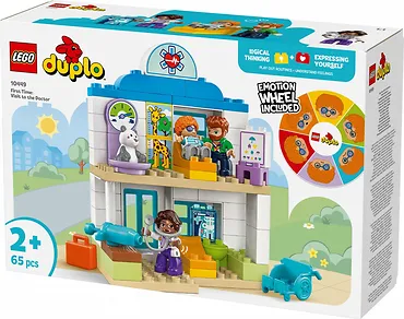 LEGO Klocki DUPLO 10449 Pierwszy raz: Wizyta u lekarza