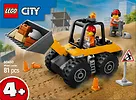 LEGO Klocki City 60450 Żółta ładowarka kołowa