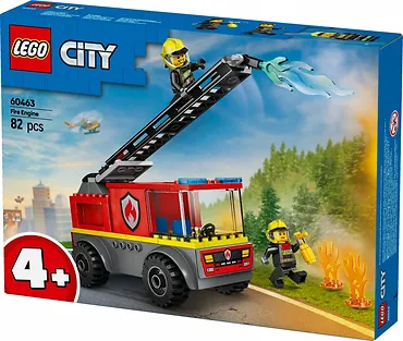 LEGO Klocki City 60463 Wóz strażacki z drabiną