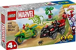 LEGO Klocki SPIDEY 11198 Pościg Spina za Electro w dinopojeździe