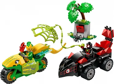 LEGO Klocki SPIDEY 11198 Pościg Spina za Electro w dinopojeździe