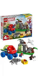 LEGO Klocki SPIDEY 11199 Misja ratunkowa zespołu Spidey'ego w dinoterenówce