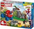 LEGO Klocki SPIDEY 11199 Misja ratunkowa zespołu Spidey'ego w dinoterenówce