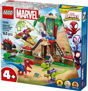 LEGO Klocki SPIDEY 11200 Bitwa Spidey'ego i Gobby'ego przy domku na drzewie