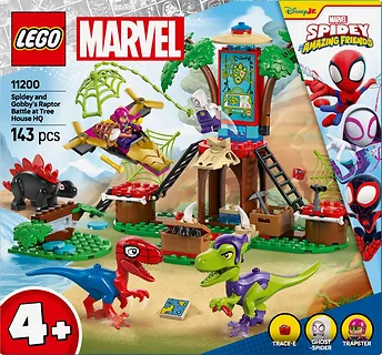 LEGO Klocki SPIDEY 11200 Bitwa Spidey'ego i Gobby'ego przy domku na drzewie