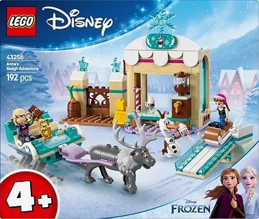 LEGO Klocki Disney 43256 Przygoda na sankach Anny