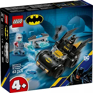 LEGO Klocki Super Heroes 76301 Batman i Batmobil kontra Mr. Freeze