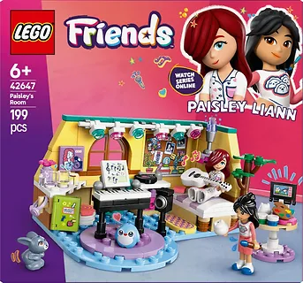 LEGO Klocki Friends 42647 Pokój Paisley