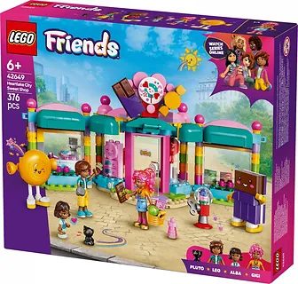 LEGO Klocki Friends 42649 Sklep z cukierkami w Heartlake