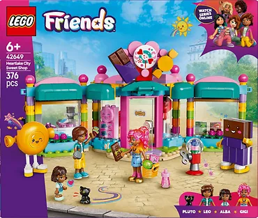 LEGO Klocki Friends 42649 Sklep z cukierkami w Heartlake