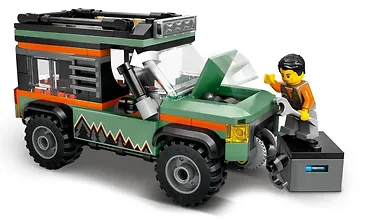 LEGO Klocki City 60447 Górska ciężarówka terenowa 4x4