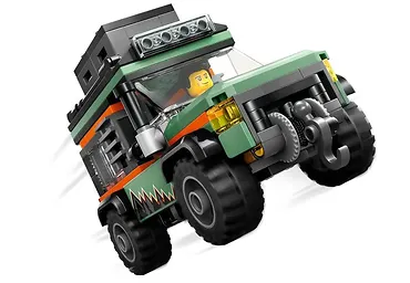 LEGO Klocki City 60447 Górska ciężarówka terenowa 4x4