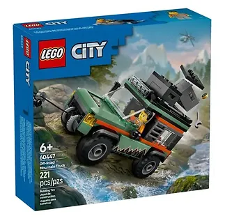 LEGO Klocki City 60447 Górska ciężarówka terenowa 4x4