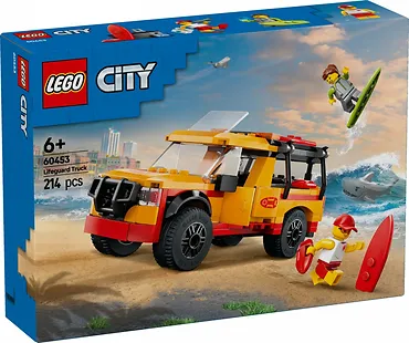 LEGO Klocki City 60453 Furgonetka ratowników plażowych