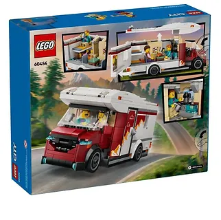 LEGO Klocki City 60454 Wakacyjny kamper pełen przygód