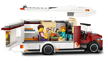 LEGO Klocki City 60454 Wakacyjny kamper pełen przygód