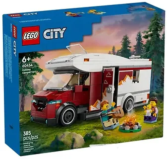 LEGO Klocki City 60454 Wakacyjny kamper pełen przygód