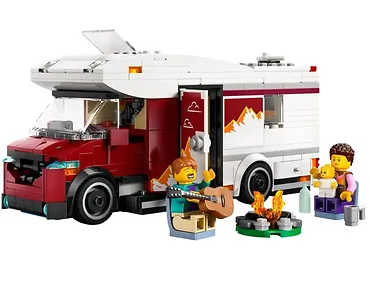 LEGO Klocki City 60454 Wakacyjny kamper pełen przygód