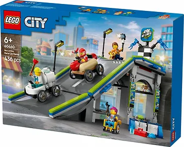 LEGO Klocki City 60460 Bez granic: tor z rampami dla wyścigówek