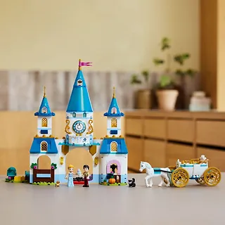 LEGO Klocki Disney 43275 Zamek Kopciuszka i kareta