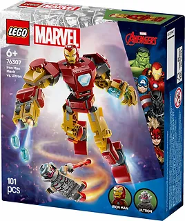 LEGO Klocki Super Heroes 76307 Mech Iron Mana kontra Ultron