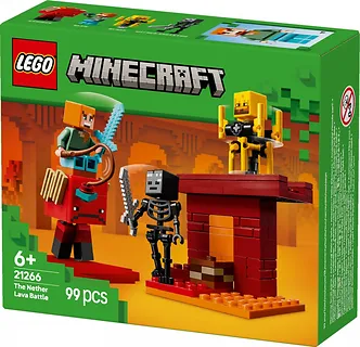 LEGO Klocki Minecraft 21266 Bitwa na moście Netheru