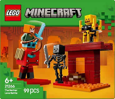 LEGO Klocki Minecraft 21266 Bitwa na moście Netheru