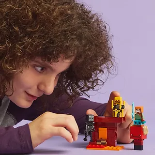 LEGO Klocki Minecraft 21266 Bitwa na moście Netheru