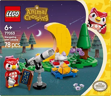 LEGO Klocki Animal Crossing 77053 Obserwacja gwiazd z Celeste