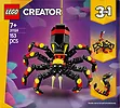 LEGO Klocki Creator 31159 Dzikie zwierzęta: niezwykły pająk