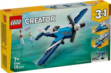 LEGO Klocki Creator 31160 Statek powietrzny: samolot wyścigowy