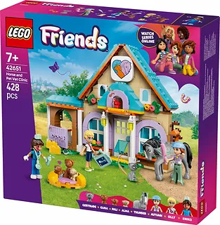 LEGO Klocki Friends 42651 Koń i lecznica dla zwierząt