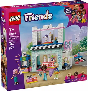 LEGO Klocki Friends 42662 Salon fryzjerski i sklep z ozdobami