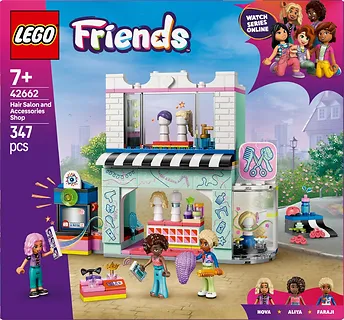 LEGO Klocki Friends 42662 Salon fryzjerski i sklep z ozdobami