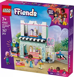 LEGO Klocki Friends 42662 Salon fryzjerski i sklep z ozdobami