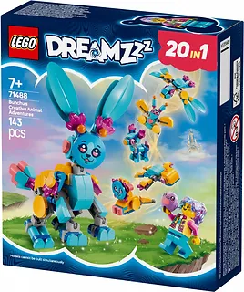 LEGO Klocki DREAMZzz 71488 Kreatywne zwierzęce przygody Bunchu